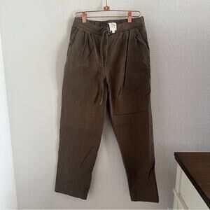 5a7 Cinq a sept tous les jours Green Elastic Waist Casual Pants XS